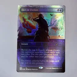 Fact or Fiction Secret Lair Drop Foil MTG NM - Image 1