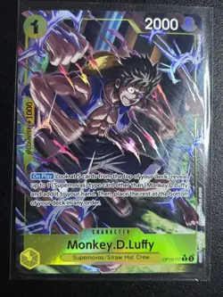 Monkey.D.Luffy OP10-111 R Rare Alt Art ONE PIECE TCG OP10 Royal Blood ENGLISH - Image 1