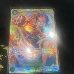 Monkey.D.Luffy (118) OP13-118 Secret Rare Carrying On His Will One Piece NM - Image 1