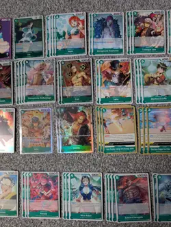 One Piece TCG-Lim OP09 Green/Purple Meta deck ready to play EN + Green Sleeves - Image 4