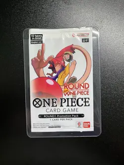 One Piece x Round1 Round One Piece Promo SINGLE Pack USA English Sealed IN HAND - Image 1