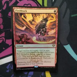 Flashback (Foil) - NM Near Mint - SOS Secrets of Strixhaven # 115 - MTG Magic - Image 1