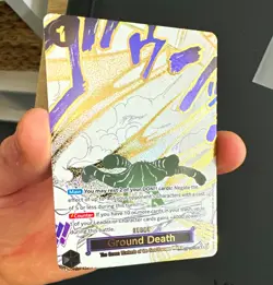 One Piece Card Game Ground Death Event The Seven Warlords Sea Foil EN Cost 1 - Image 1