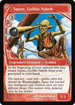 Squee, Goblin Nabob FOIL FUTURE SIGHT FRAME - Mystery Booster 2 MB2 MTG NM - Image 1