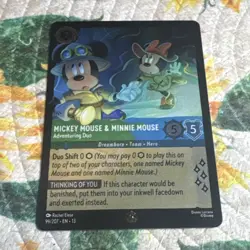 Lorcana Mickey Mouse & Minnie Mouse Adventuring Duo99/207Attack of the Vine FOIL - Image 1