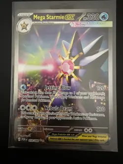 Mega Starmie EX 118/088 XY Secret Rare Foil Pokemon TCG Card (English) - Image 1