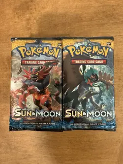 36x Sun And Moon Base Set Pokemon Booster Packs Lot of 36 Box New Factory SEALED - Image 2