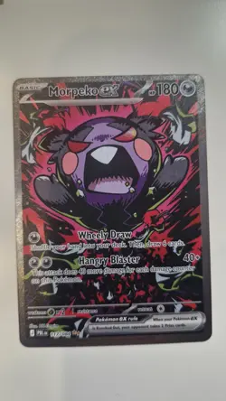 Morpeko ex 117/084 - SIR - Pitch Black Pokemon TCG - Special Illustration Rare - Image 1