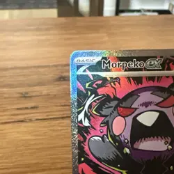 Morpeko ex 117/084 Me05: Pitch Black Holo Illustration Rare (WELL CENTERED) - Image 2