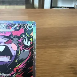 Morpeko ex 117/084 Me05: Pitch Black Holo Illustration Rare (WELL CENTERED) - Image 3