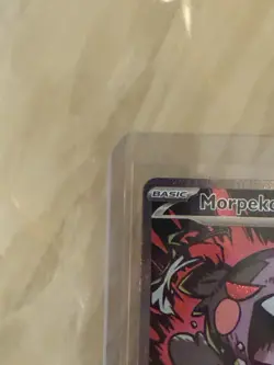 Morpeko ex 117/084 SIR Pokemon Pitch Black Special Illustration Rare Near Mint - Image 2