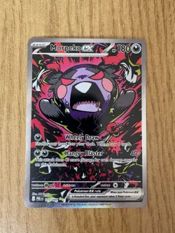 Morpeko ex 117/084 Pokemon Pitch Black Near Mint - Image 1