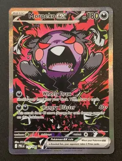 Morpeko Ex 117/084 - Special Illustration Rare - Pitch Black - Pokemon TCG 2 - Image 1