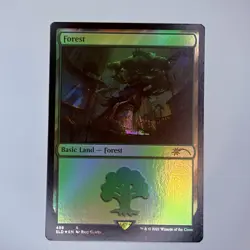 Forest (Secret Lair x Arcane: Lands) Secret Lair Drop Foil MTG NM - Image 1