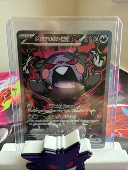 Morpeko Ex 117/084 Pitch Black Special Illustration Holo - Image 1