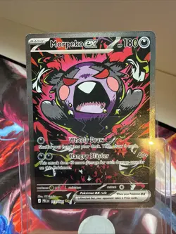 Morpeko Ex 117/084 Pitch Black Special Illustration Holo - Image 3