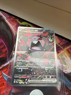 Morpeko Ex 117/084 Pitch Black Special Illustration Holo - Image 4