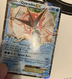Pokemon TCG Card Gyarados Ex XY106 Black Star Promo Shiny Holo Ultra Rare HP/DMG - Image 3