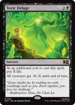 ~ Toxic Deluge ~ NM ~ Commander: Marvel Super Heroes ~ MTG ~ - Image 1