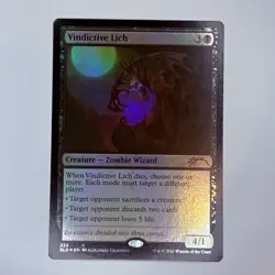 Vindictive Lich Secret Lair Drop Foil MTG NM - Image 1