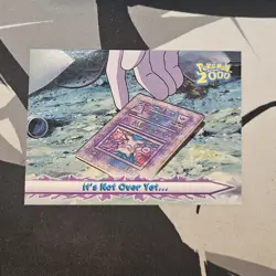 It's Not Over Yet... Topps 2000 The Movie 70 LP Pokemon Card Ancient Mew - Image 1