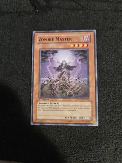 Zombie Master SDZW-EN016 Common 1st Edition YuGiOh Card - Image 1