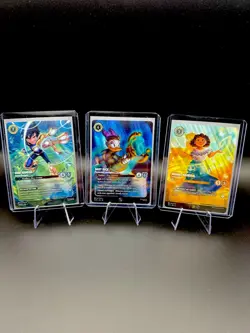 Disney Lorcana Foil Top 8 Store Championship Promo Card Lot Near Mint! NM - Image 2