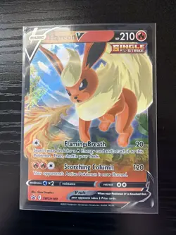 Flareon V SWSH149 SWSH: Sword & Shield Promo Cards Holo - Image 1