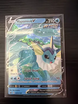 Vaporeon V SWSH150 SWSH: Sword & Shield Promo Cards Holo - Image 1