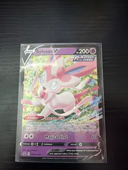 Sylveon V SWSH202 SWSH: Sword & Shield Promo Cards Holo - Image 1