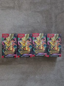 Pokemon Trading Card Games Mega Evolution Ascended Heroes Booster Bundle X4 - Image 5