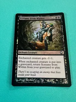 Foil - Screams from Within - Darksteel - MTG - Magic the Gathering - Foil - Image 2