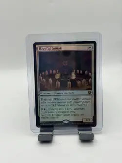MTG, Hopeful Initiate FOIL $3 ORDER MIN 27 NM Innistrad Remastered Foil - Image 1