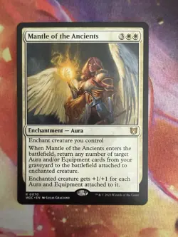 Near Mint - Mantle of the Ancients WOC 070 - Commander: Wilds of Eldraine (MTG) - Image 1