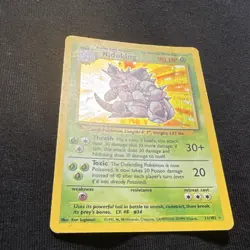 Nidoking ✨ Holo 1999 Pokemon Base Set [LP/NM] - free fast shipping - Image 2