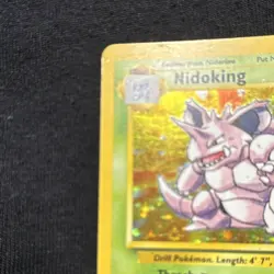 Nidoking ✨ Holo 1999 Pokemon Base Set [LP/NM] - free fast shipping - Image 3