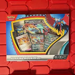 Pokemon TCG Roaring Moon ex Box Booster, Scarlet & Violet, English 2023 - Image 1