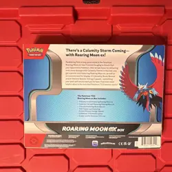 Pokemon TCG Roaring Moon ex Box Booster, Scarlet & Violet, English 2023 - Image 2