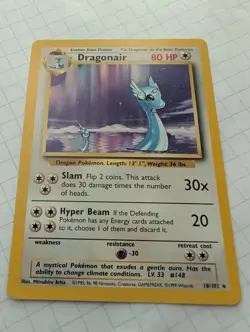 Pokemon Dragonair 018/102 Base Set Regular Uncommon - Uncirculated - Image 2