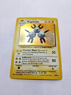 Pokemon Magneton -Base Set # 9/102 Holo Rare -Uncirculated. - Image 2