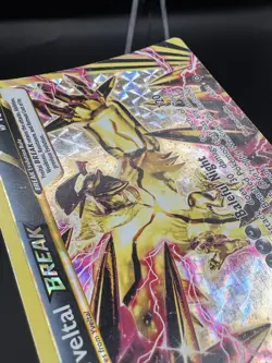 Pokemon Card Steam Siege Yveltal BREAK 66/114 Rare MP - Image 3