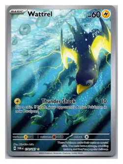 WATTREL 178/167 ILLUSTRATION RARE TWILIGHT MASQUERADE POKEMON HOLO NEAR MINT - Image 1