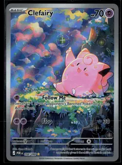 Clefairy 094/088 Perfect Order Illustration Rare Holo Pokemon - Image 1
