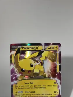 The Pokemon Company Pikachu EX XY Promo Holo Basic 130 HP English XY84 - Image 2