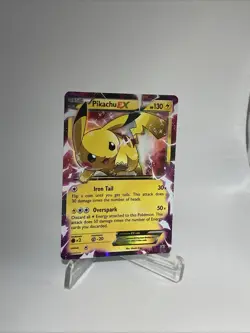 The Pokemon Company Pikachu EX XY Promo Holo Basic 130 HP English XY84 - Image 5