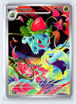 Pokemon Ivysaur (Illustration Rare) #134 Mega Evolution - Image 1