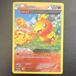 Pokemon TCG Torchic 26/160 XY Primal Clash Ω Barrage Common rev holo Eng 2015 - Image 1