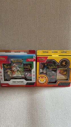 Pokemon First Partner Series 2 & Pokemon Day 2026 Pikachu Lot of 2 New/Sealed - Image 1