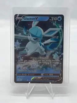 Pokemon TCG - Glaceon V 40/203 Evolving Skies V Rare - NM/M - Image 1