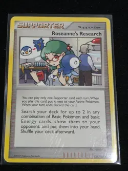 ROSEANNE'S RESEARCH 125/132 Uncommon Secret Wonders Pokemon Near Mint - Image 1